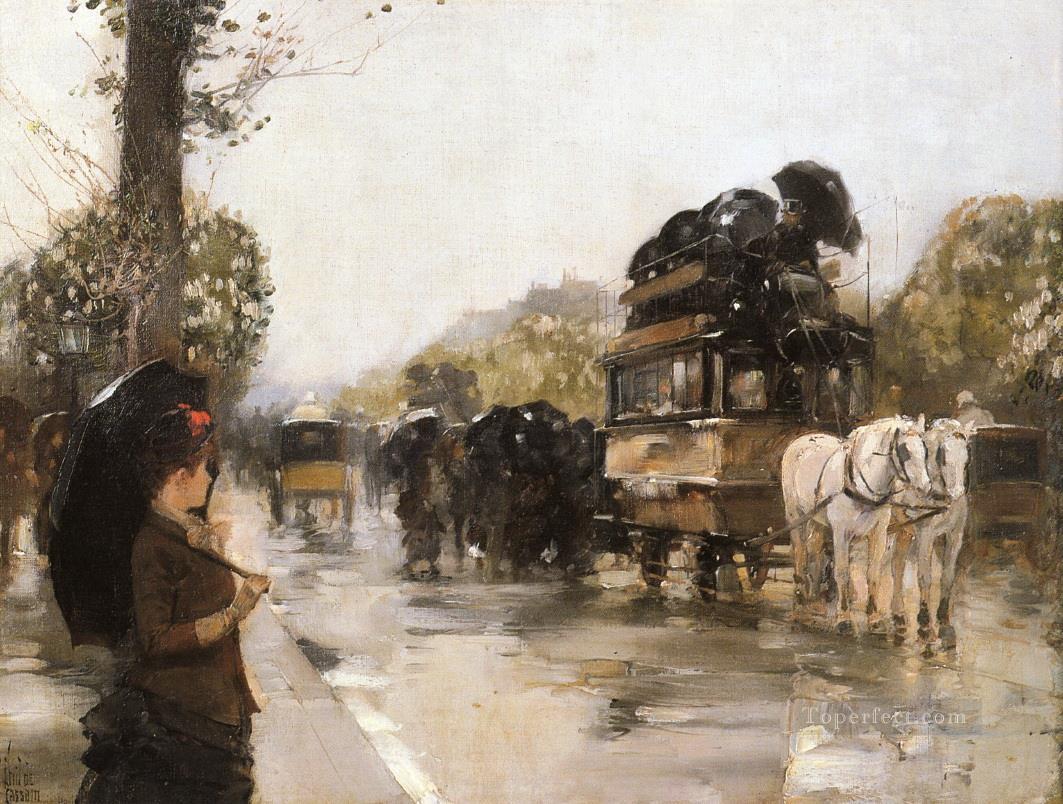 street scenes in Paris 14 Oil Paintings